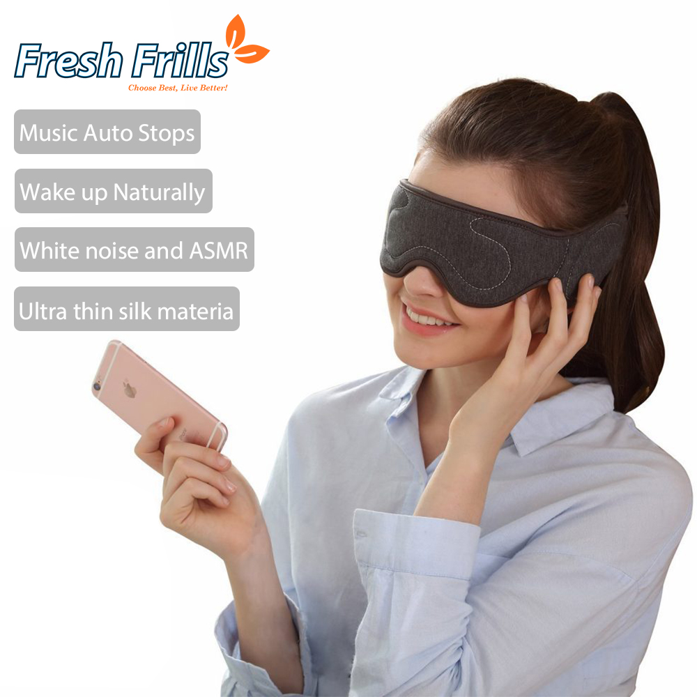Sleepace Sleep Headphones - Comfortable & Washable Eye Mask with Smart App Control and Sound Blocking Noise Cancelling Earphone - Image 7